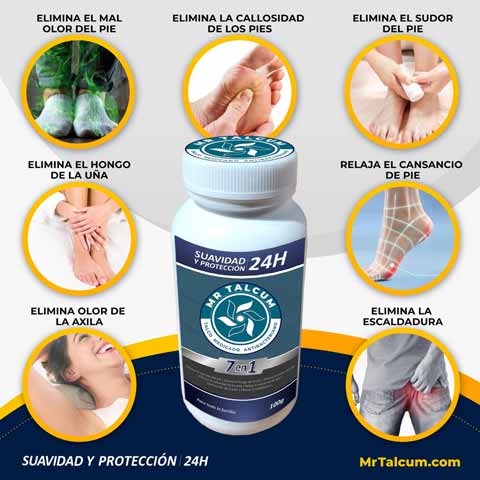 Talco 7 en 1🌿MR TALCUM