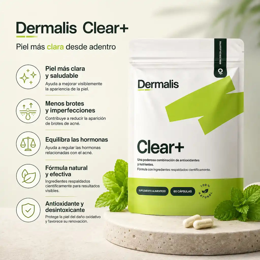 DERMALIS - Capsulas para el acné