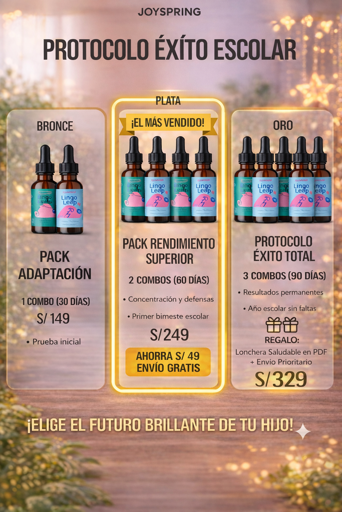 COMBO ESCOLAR: Parapatrol y Lingo Leap